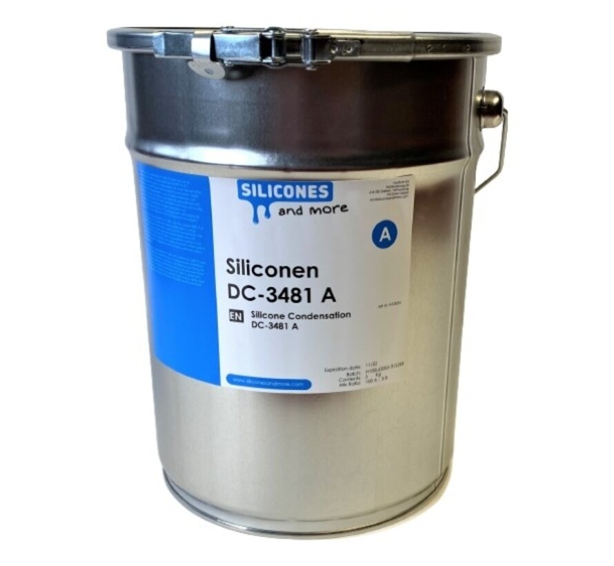 Silicone Condensation  DC 3481 R (Medium Hard, Dry)