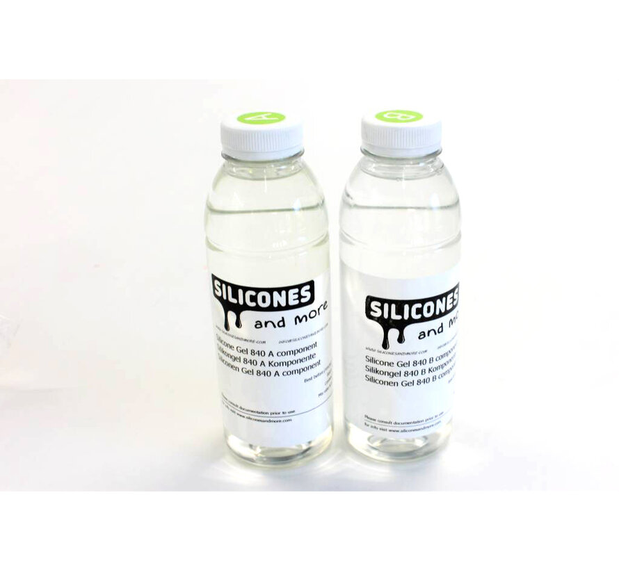 Silikon Addition Gel 840 Glasklar