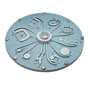 HTV-Silikon Platte Blau