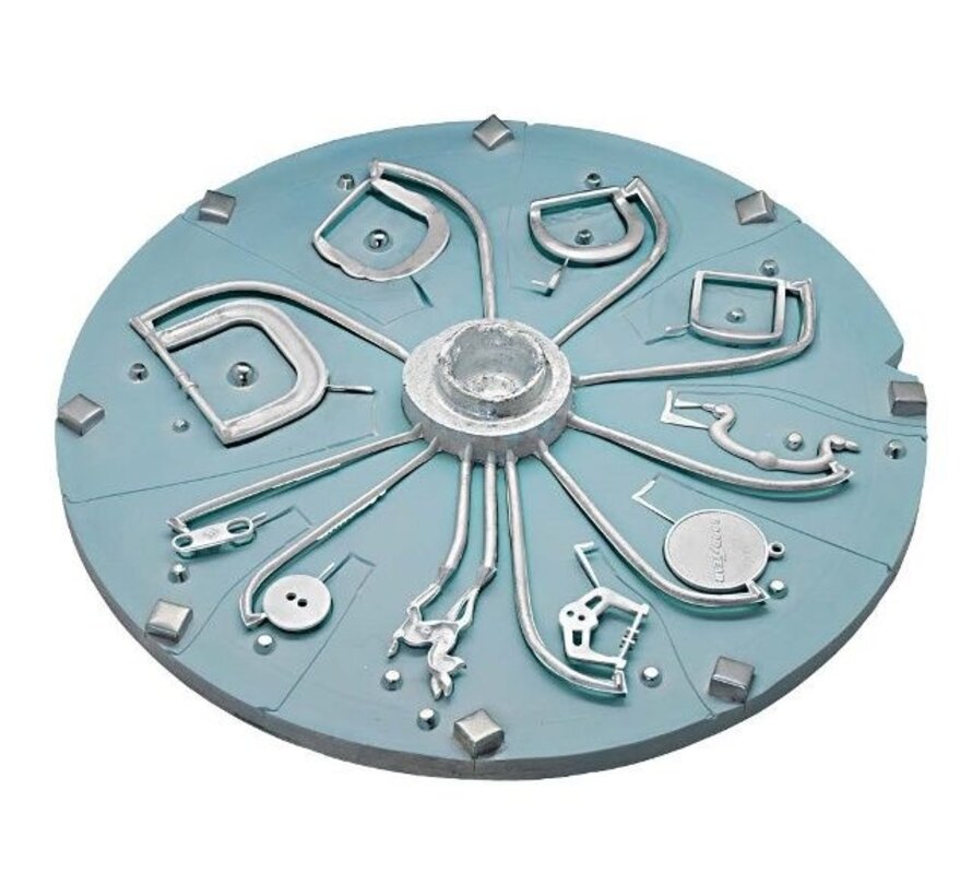 HTV silicone Disk Blue