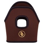 BR BR Stijgbeugelhoesjes neopreen Bruin 12cm