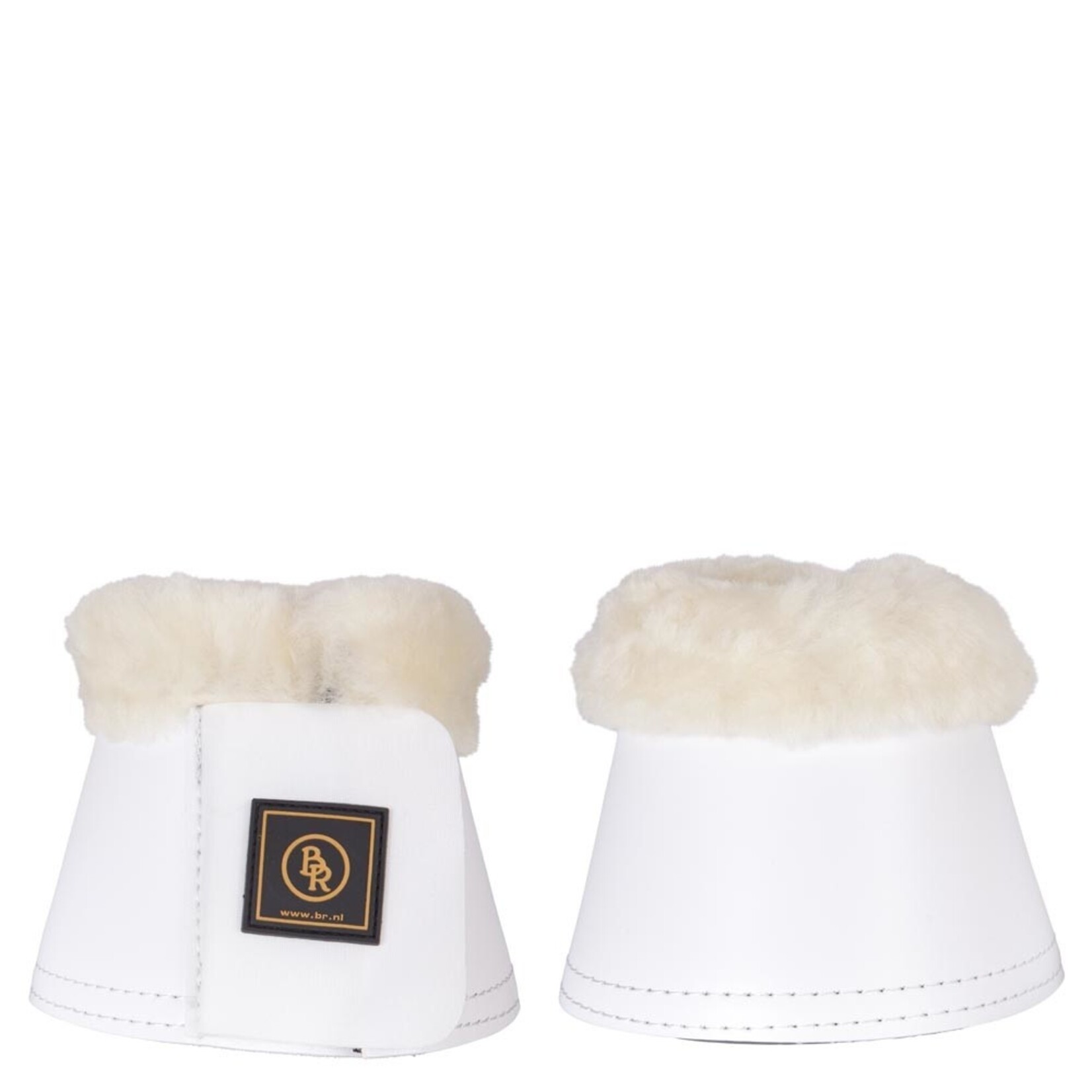 BR BR Springschoenen sheepskin wit