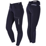 QHP QHP rijbroek softshell emma anti-slip zitvlak navy