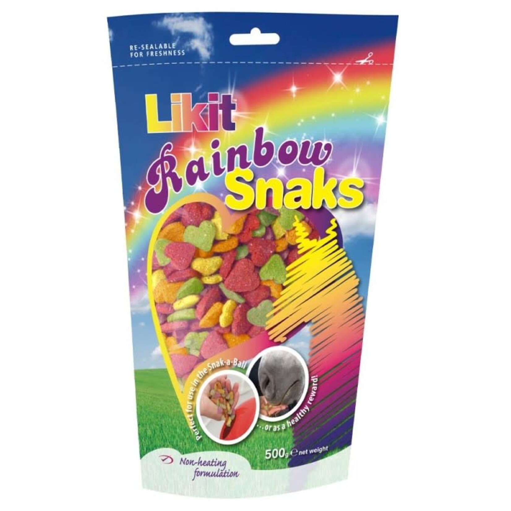 Lik-it Likit Snaks Rainbow 500gr