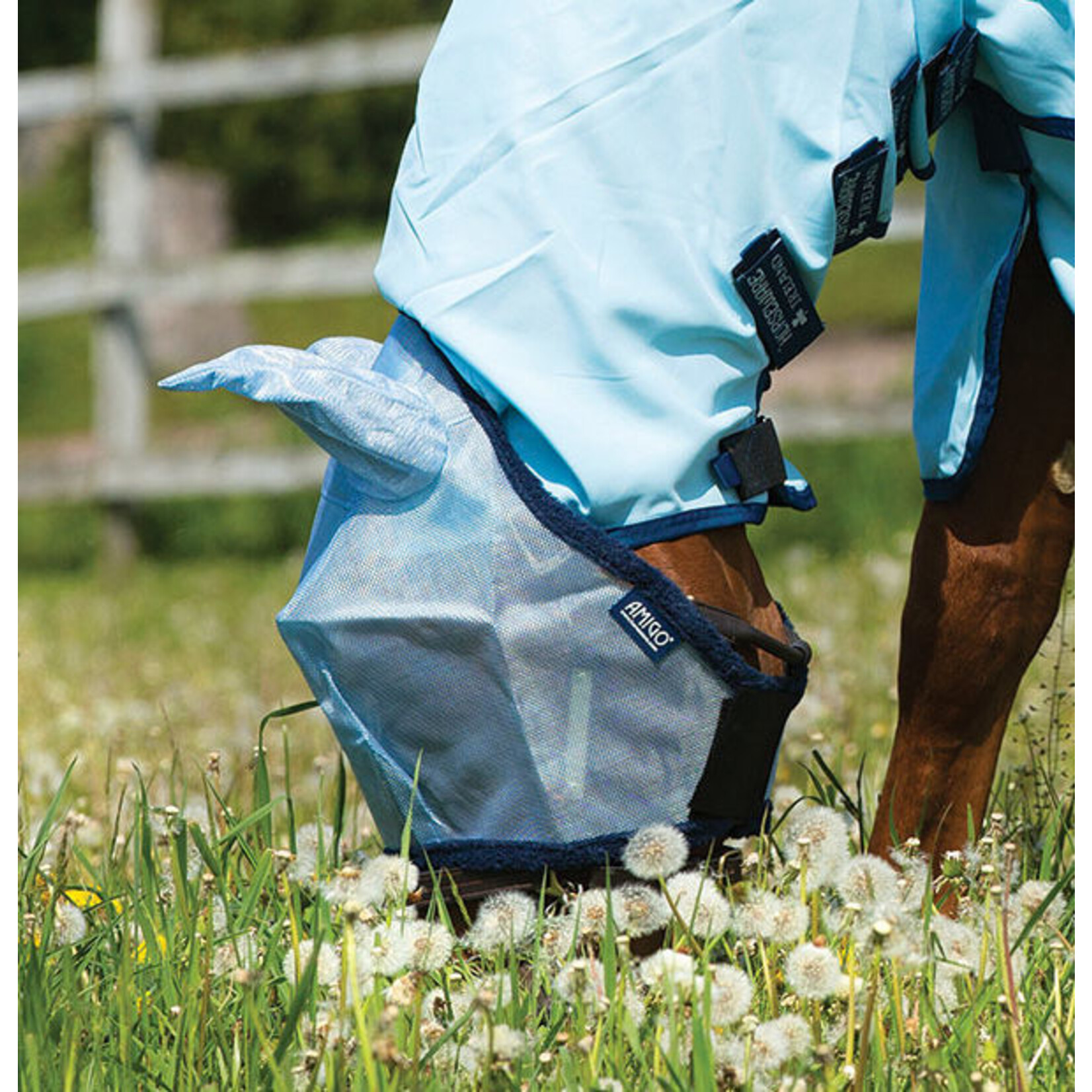 Amigo Amigo vliegenmasker Navy