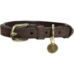 Kentucky Kentucky Hondenhalsband Velvet Leather Bruin