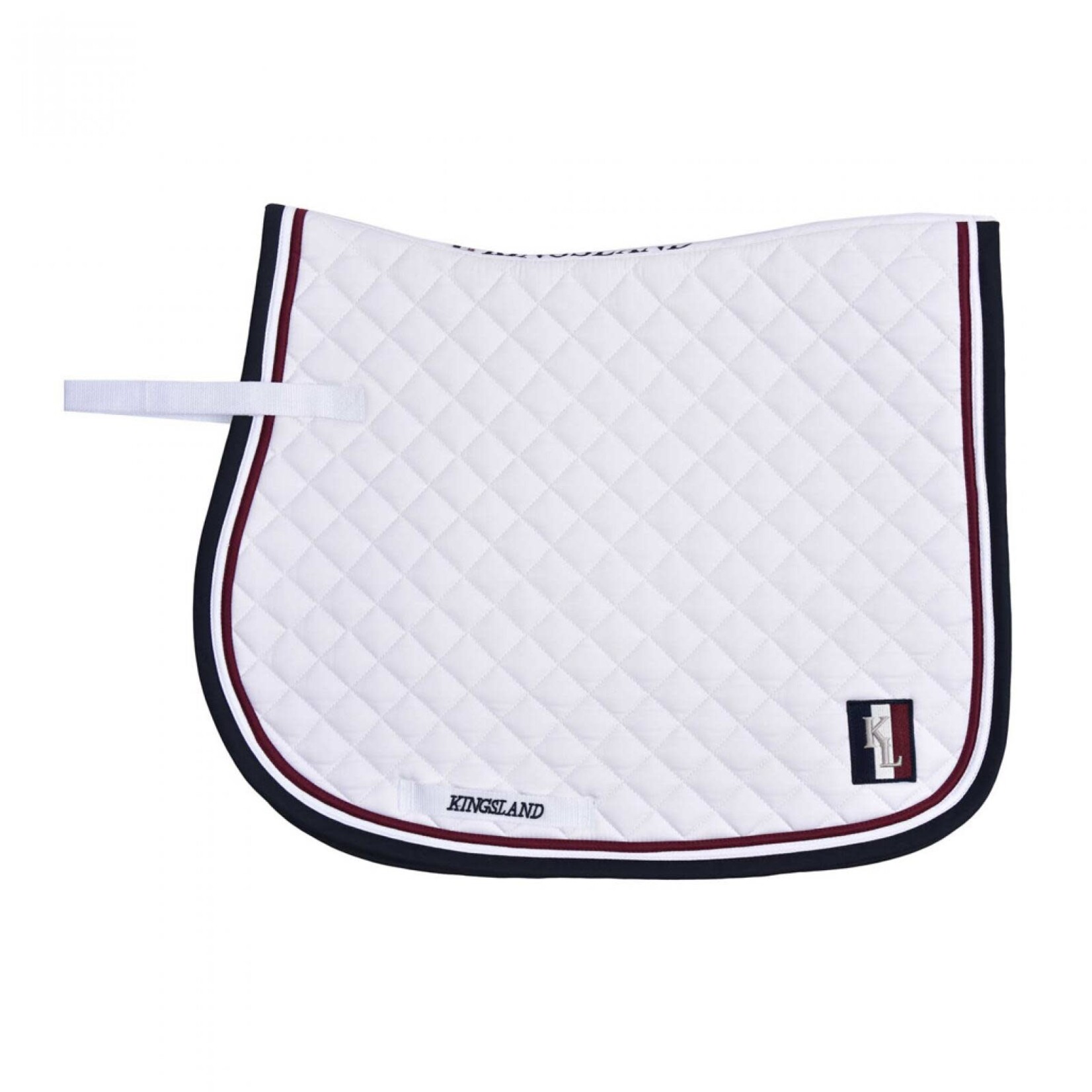 Kingsland KL Classic saddle pad jumping white