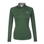 LeMieux LM Base Layer Shirt Hunter Green S