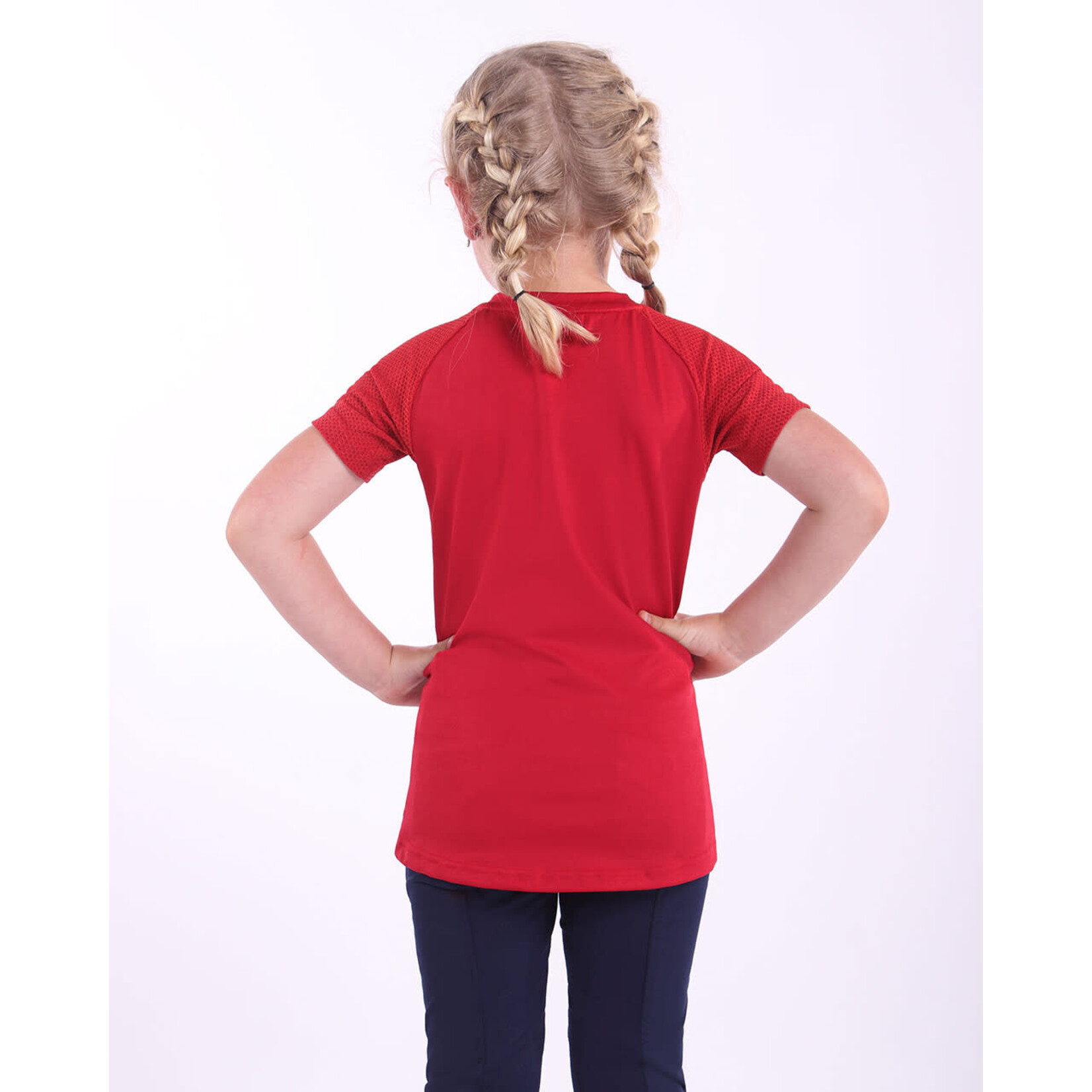 QHP QHP Sportshirt Zora Junior Rood