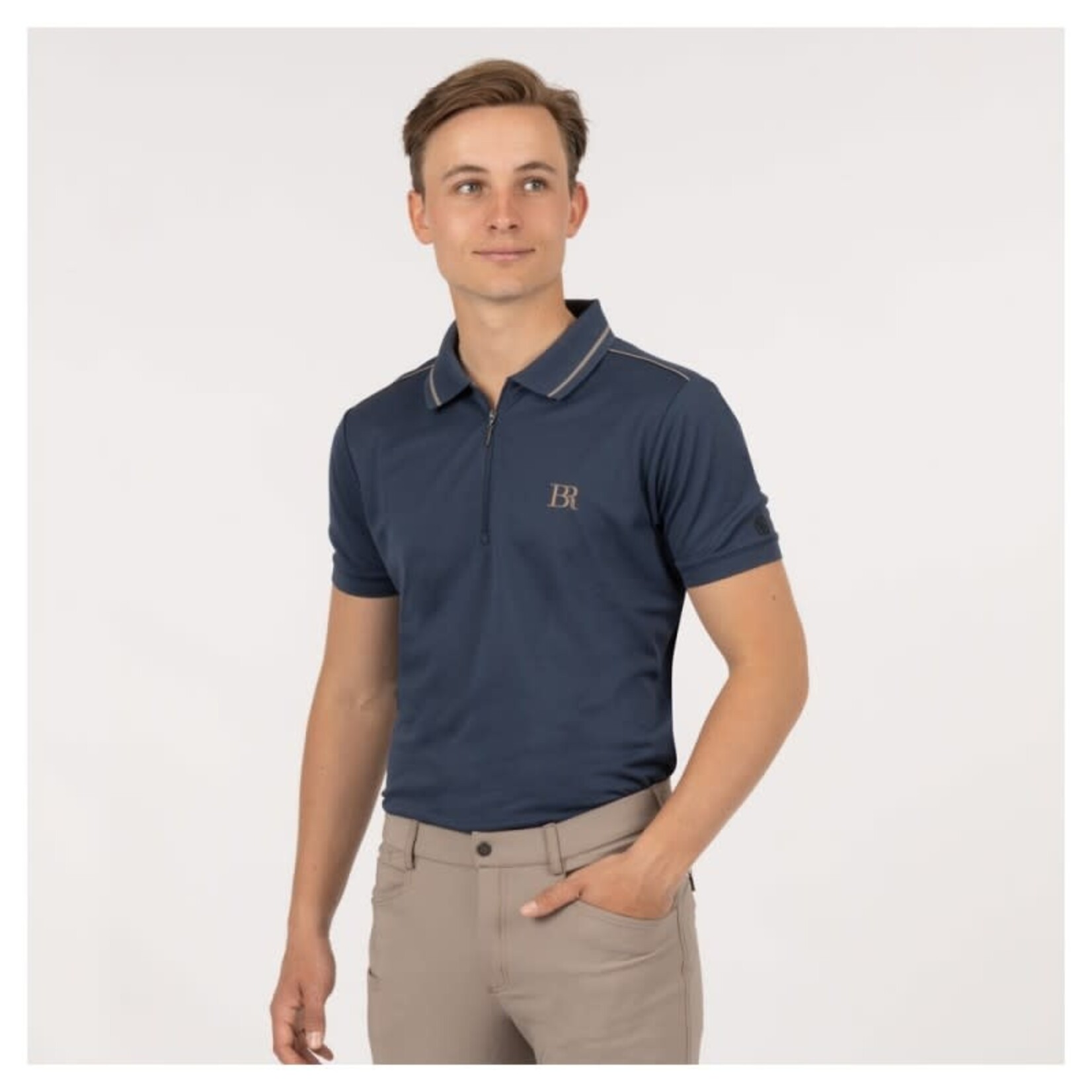 BR BR Polo Collin Navy Sky