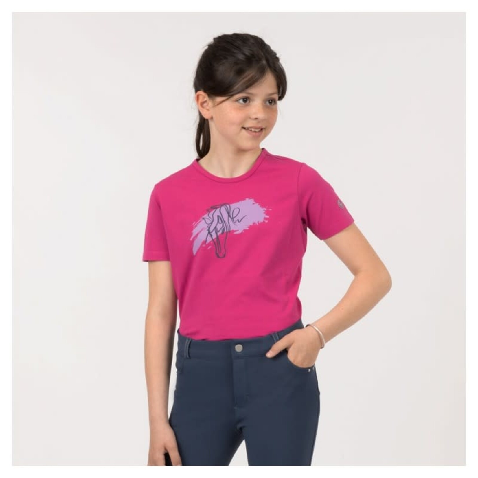 BR BR T-Shirt 4-EH Cis Fuchsia Red