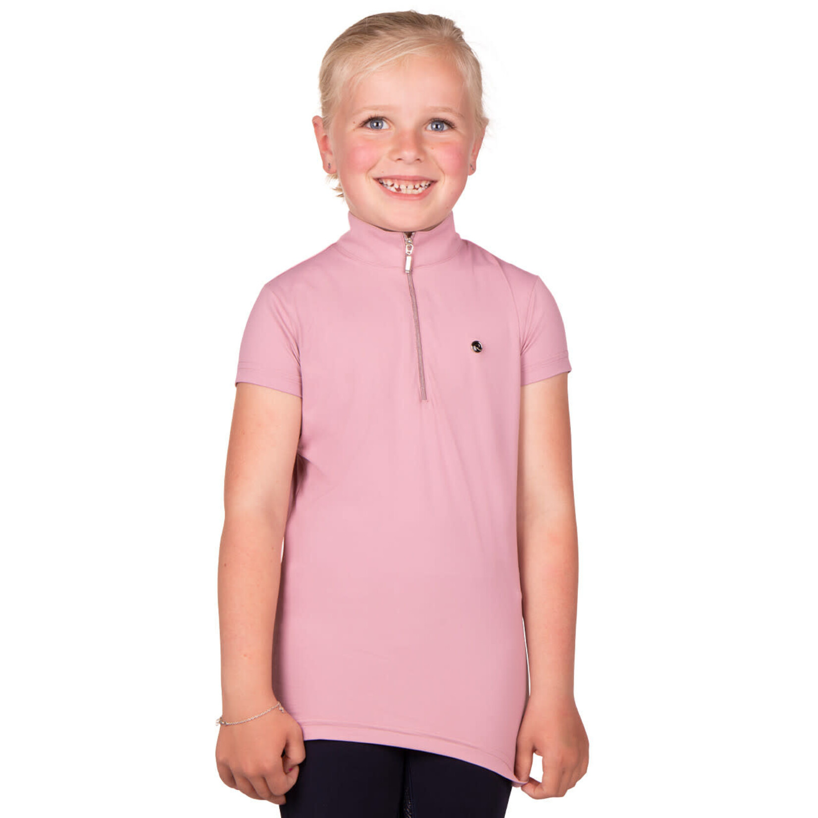 QHP QHP Sportshirt Veerle Junior Soft pink