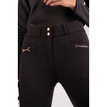 Montar Montar Rijbroek Molly Rosegold Highwaist Zwart