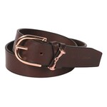 Harry's Horse HH Riem Bit Leder Bruin/Rose