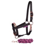 Harry's Horse HH Halsterset Diva Fuchsia Zwart