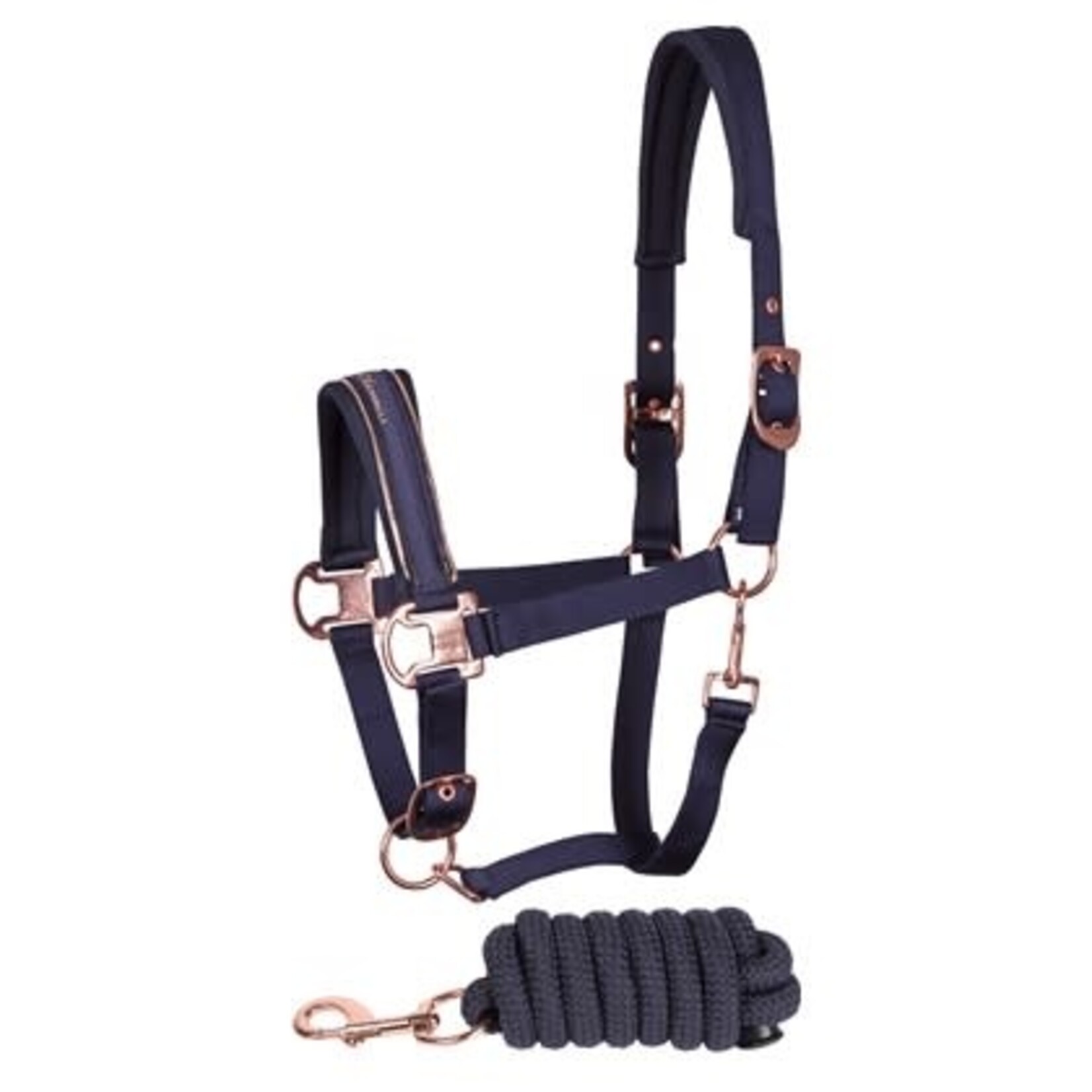 Harry's Horse HH Halsterset Denici Cavalli Bosque Satin Navy