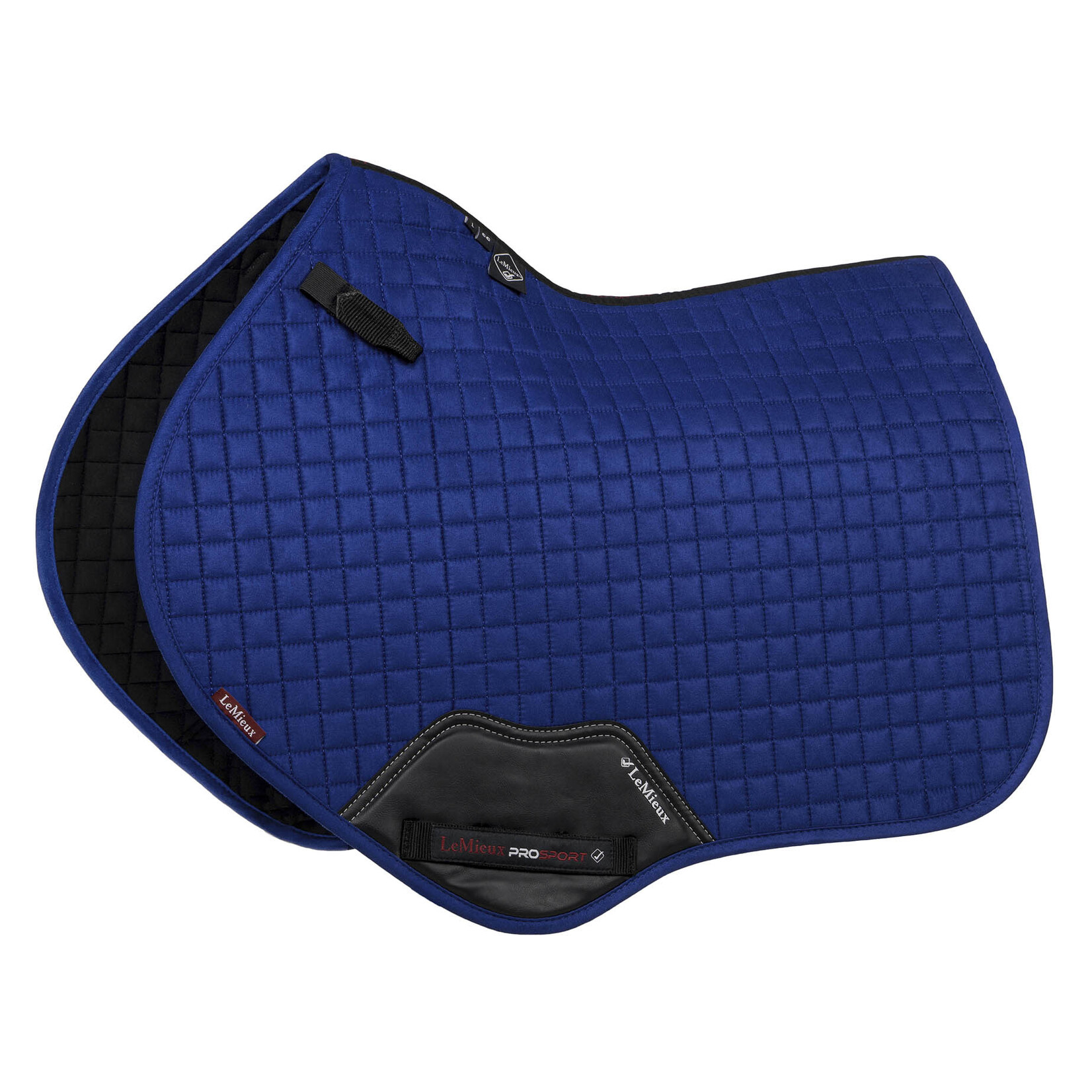 LeMieux LM Zadeldek Luxury Square Benetton Blue VZ