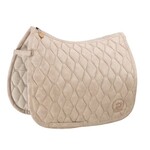 Eskadron Eskadron Zadeldek Metallic Faux Leather Lichtbruin