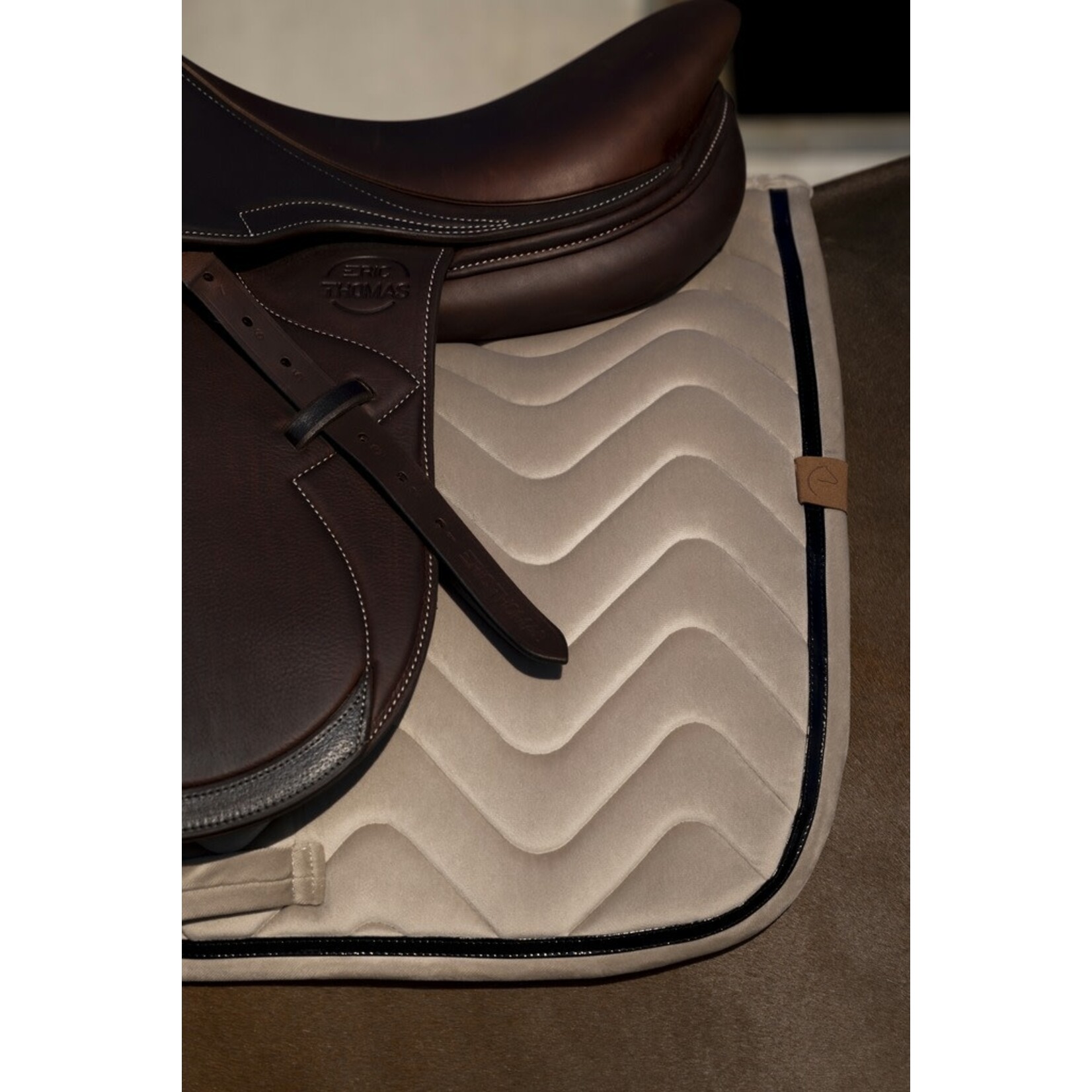 Equithème Equitheme Zadeldoek Glossy Beige