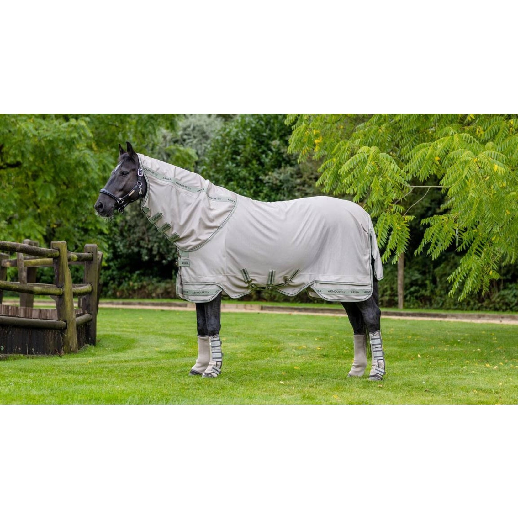 LeMieux Lemieux Arika Armour Tek Fly Rug Stone/Fern