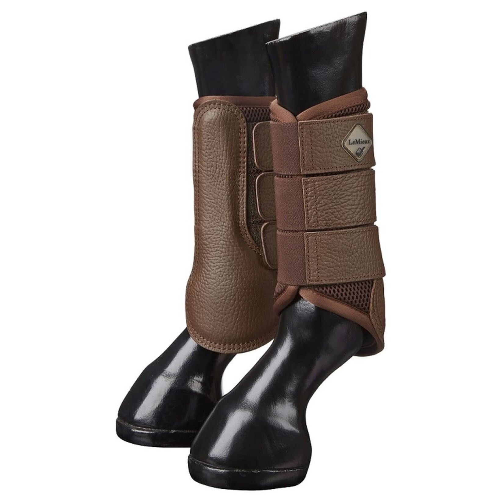 LeMieux Lemieux Mesh Brushing Boots Bruin