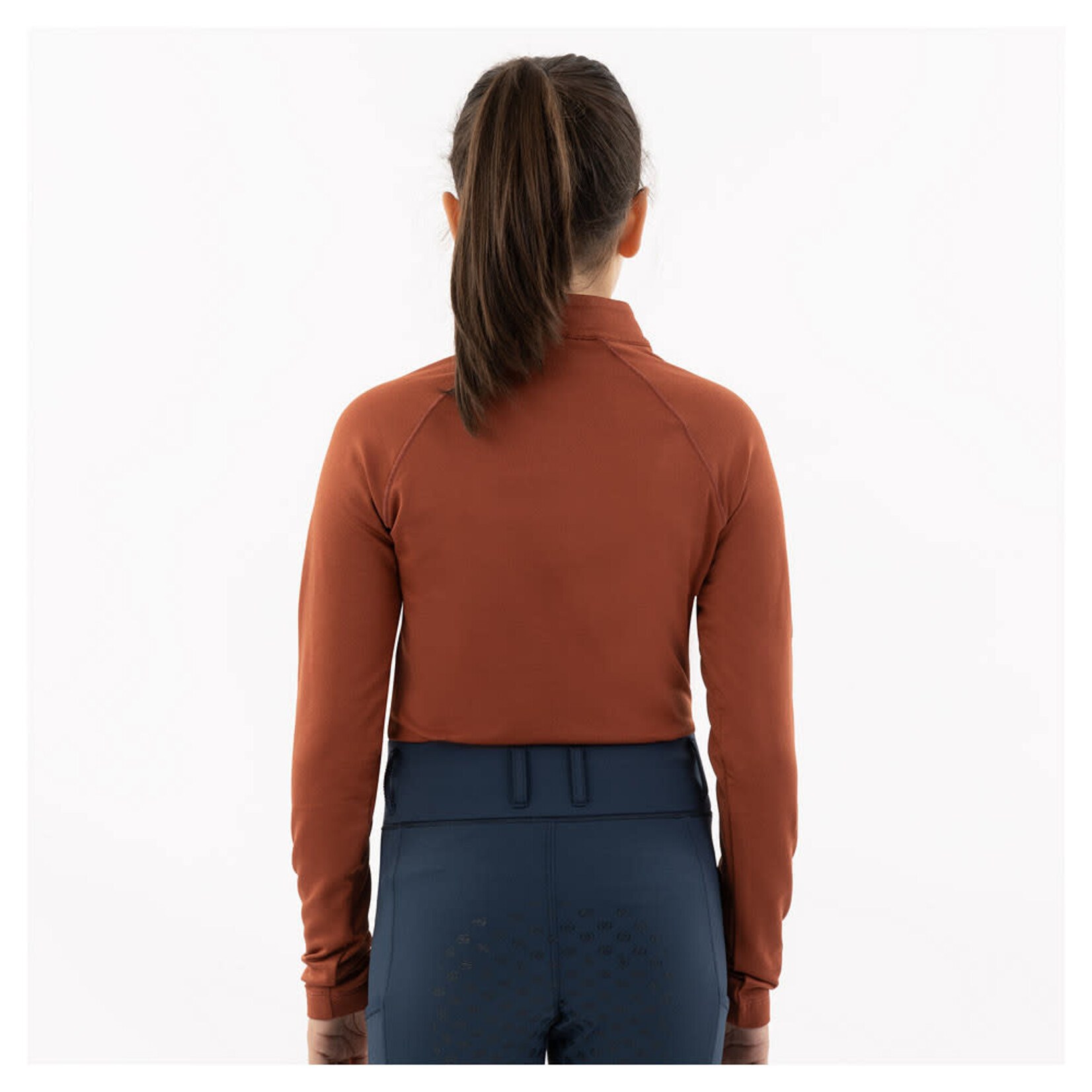 BR BR Eevolv pullover met rits Foss Roasted Russet 128