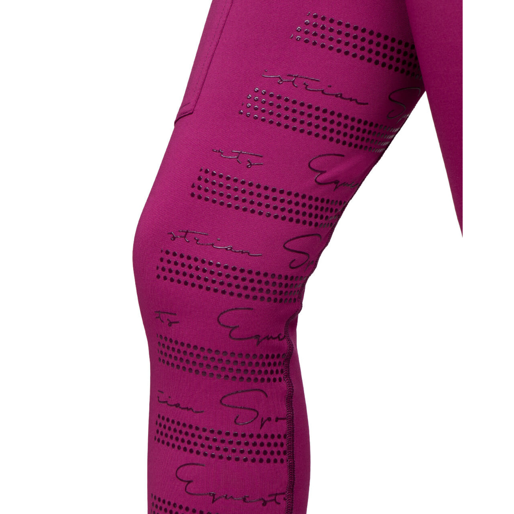 QHP QHP Rijlegging Eden Junior Full Grip Raspberry
