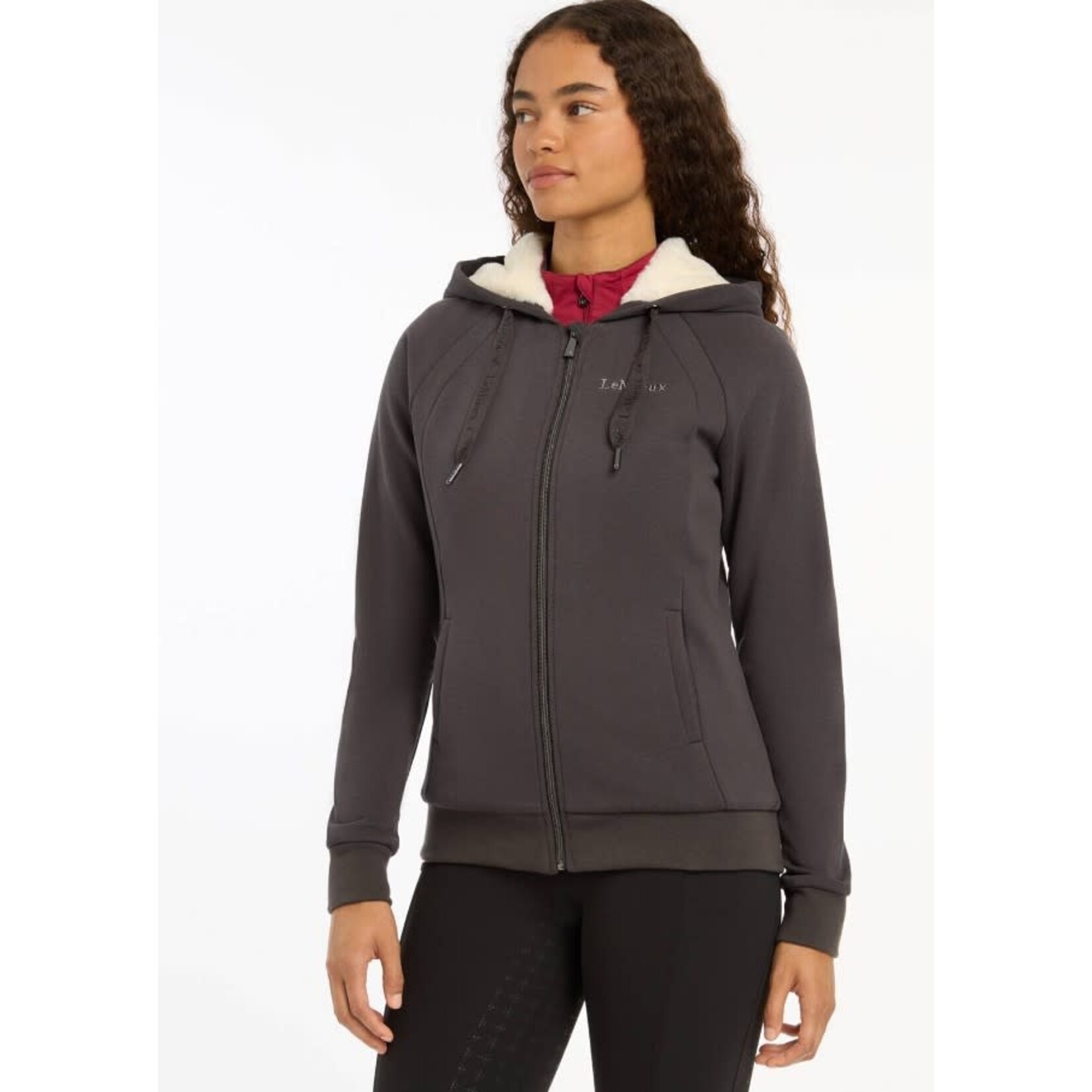 LeMieux LeMieux Leia Lined Hoodie Cinder