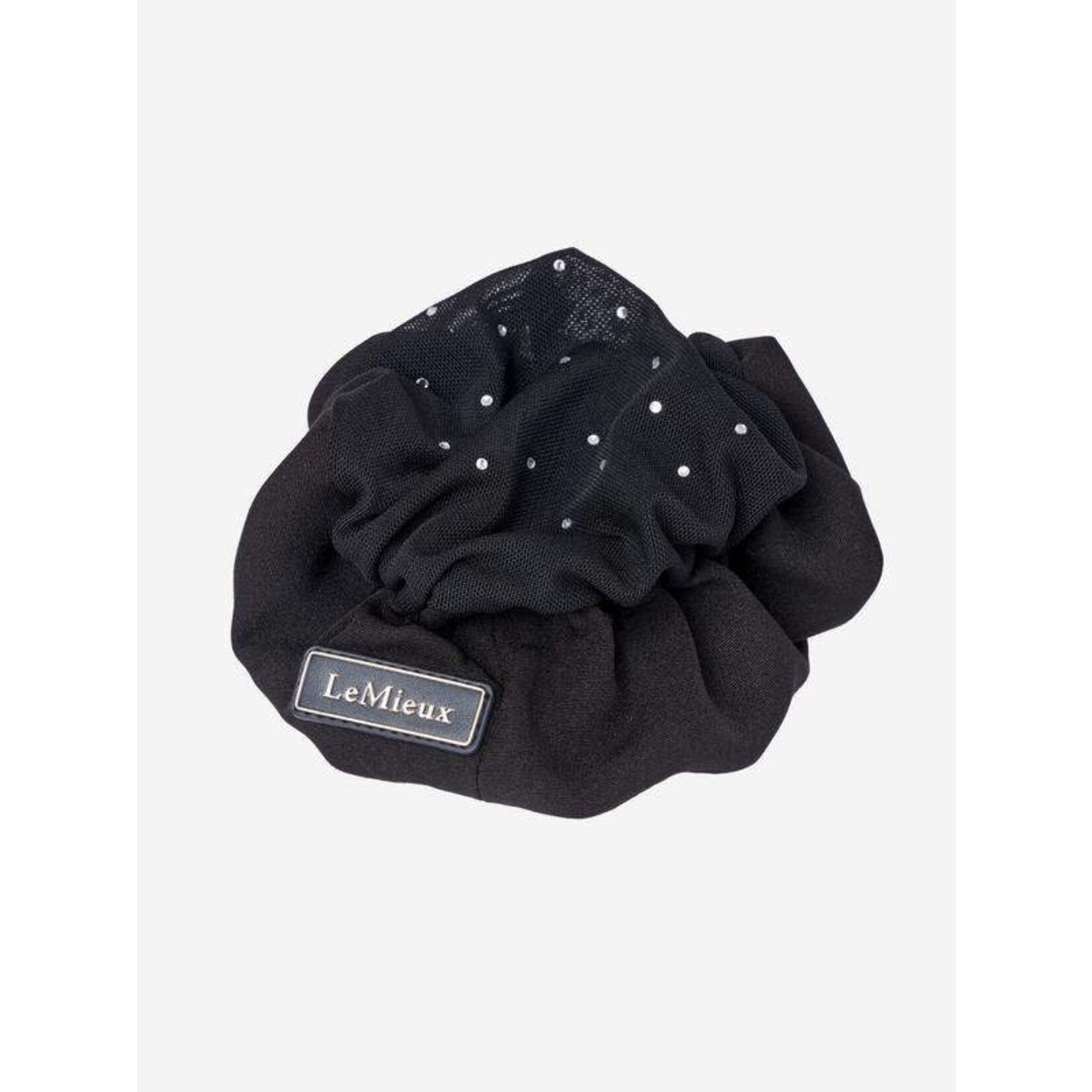 LeMieux Lemieux Scrunchie with Crystal Hair Net Black/Black