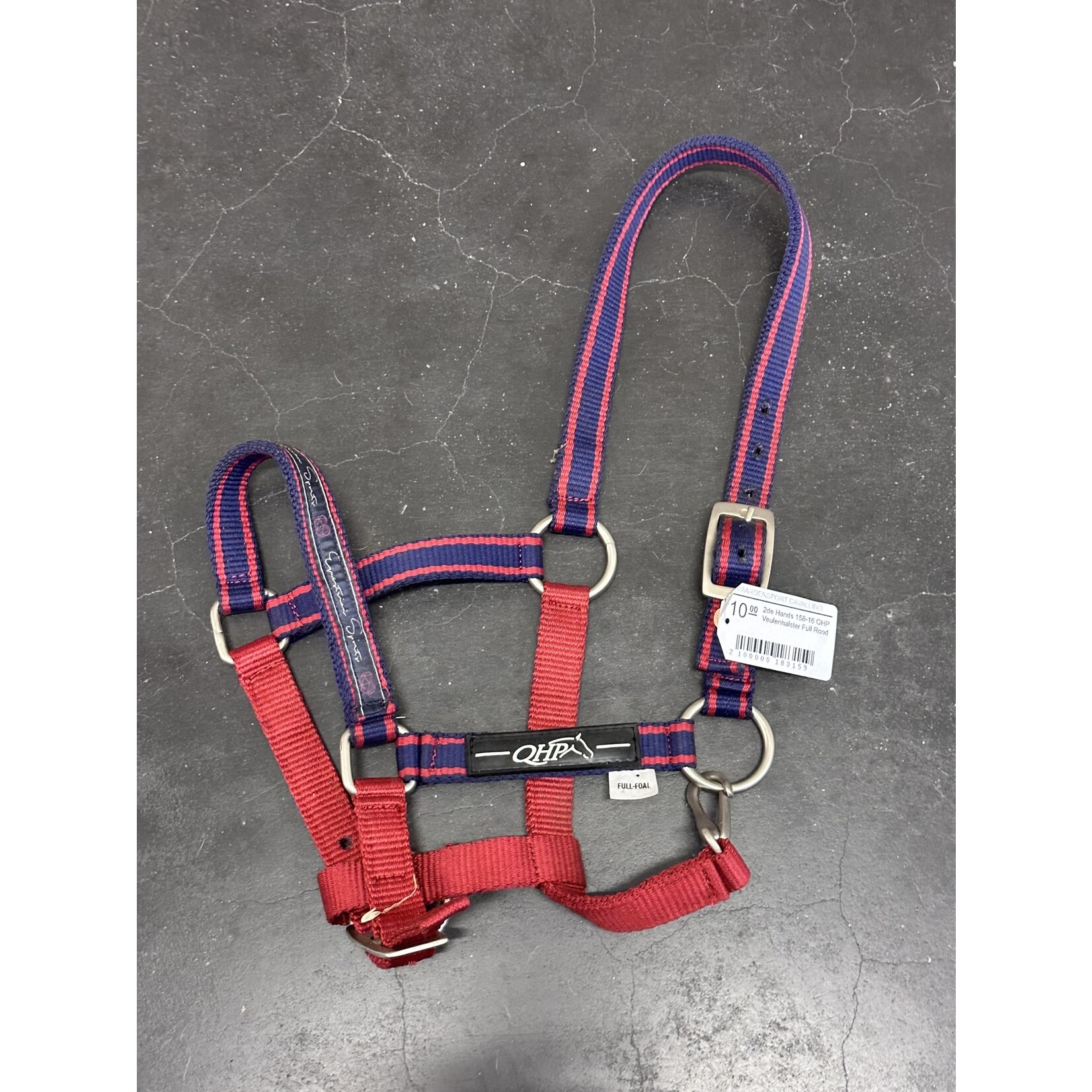 2de Hands 158-16 QHP Veulenhalster Full Rood