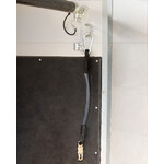 QHP QHP Trailerlijn Zwart 60cm