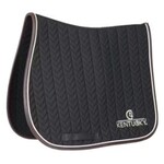 Kentucky Kentucky Zadeldoek Fishbone Leder Zwart Jumping