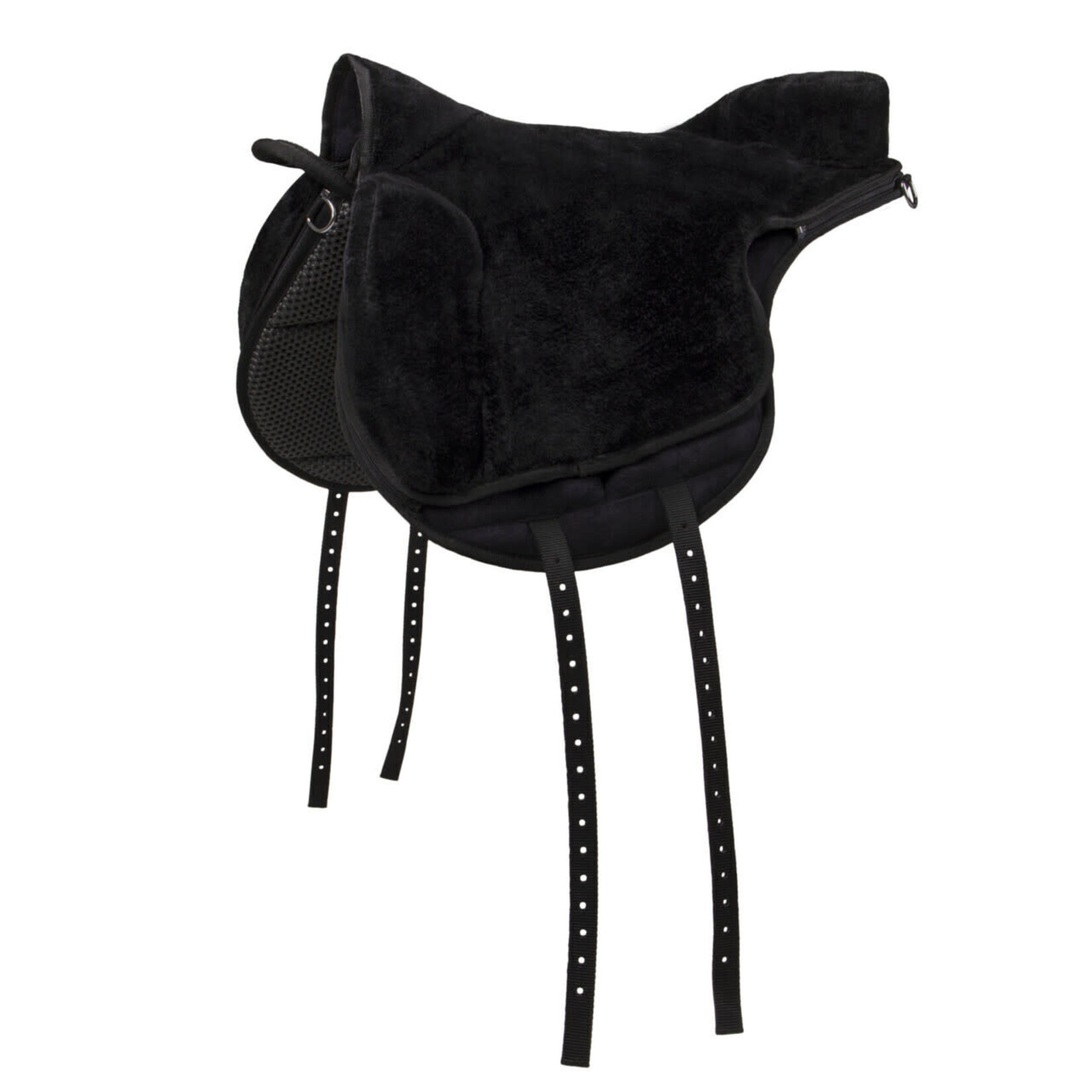 QHP Qhp Bareback pad super soft Zwart/Zwart Full