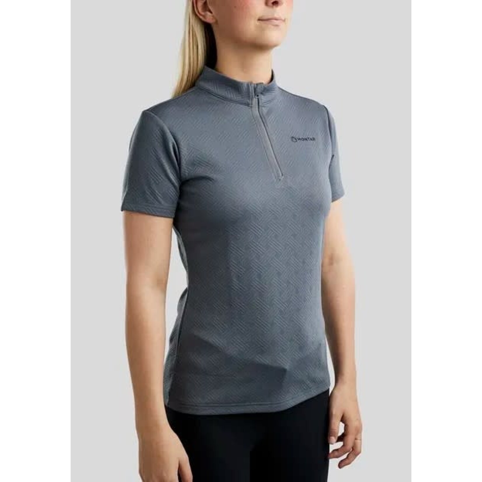 Montar Montar Trainingsshirt Jacquard Dark Slate