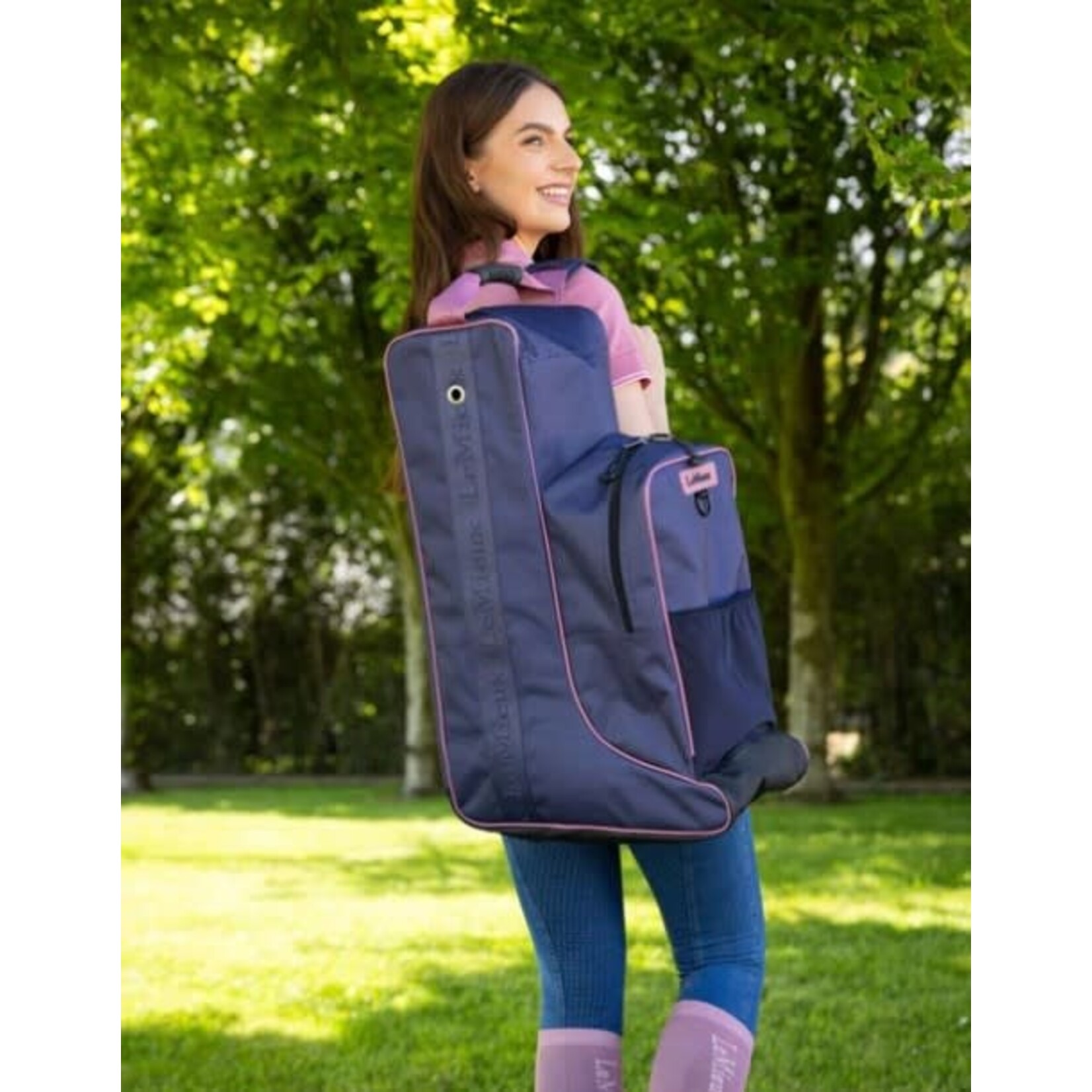 LeMieux LeMieux Laarzen en helmtas Dusk Blue