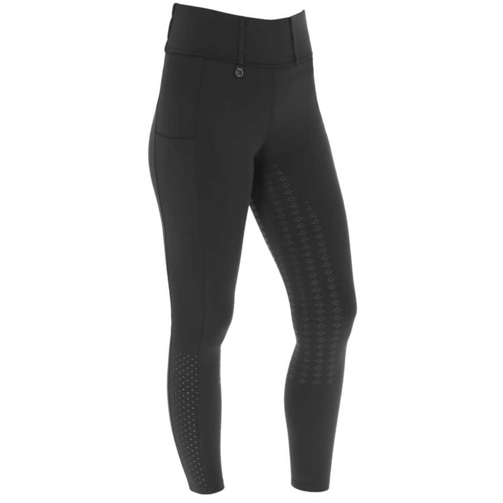 Covalliero Covalliero Compressie RijbroekV/Z  Zwart
