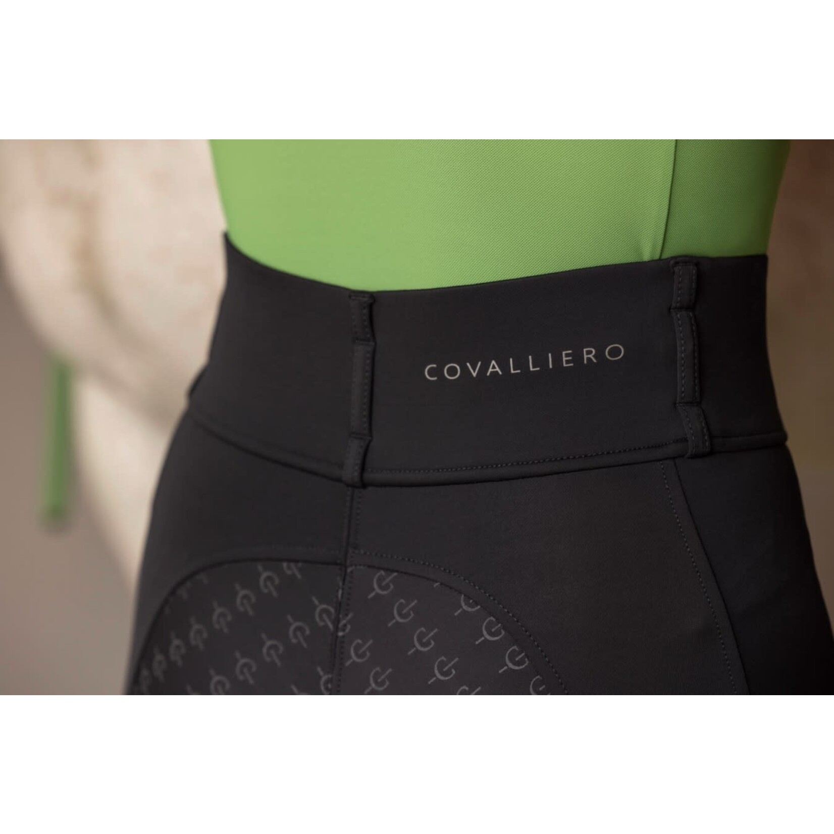 Covalliero Covalliero Compressie RijbroekV/Z  Zwart