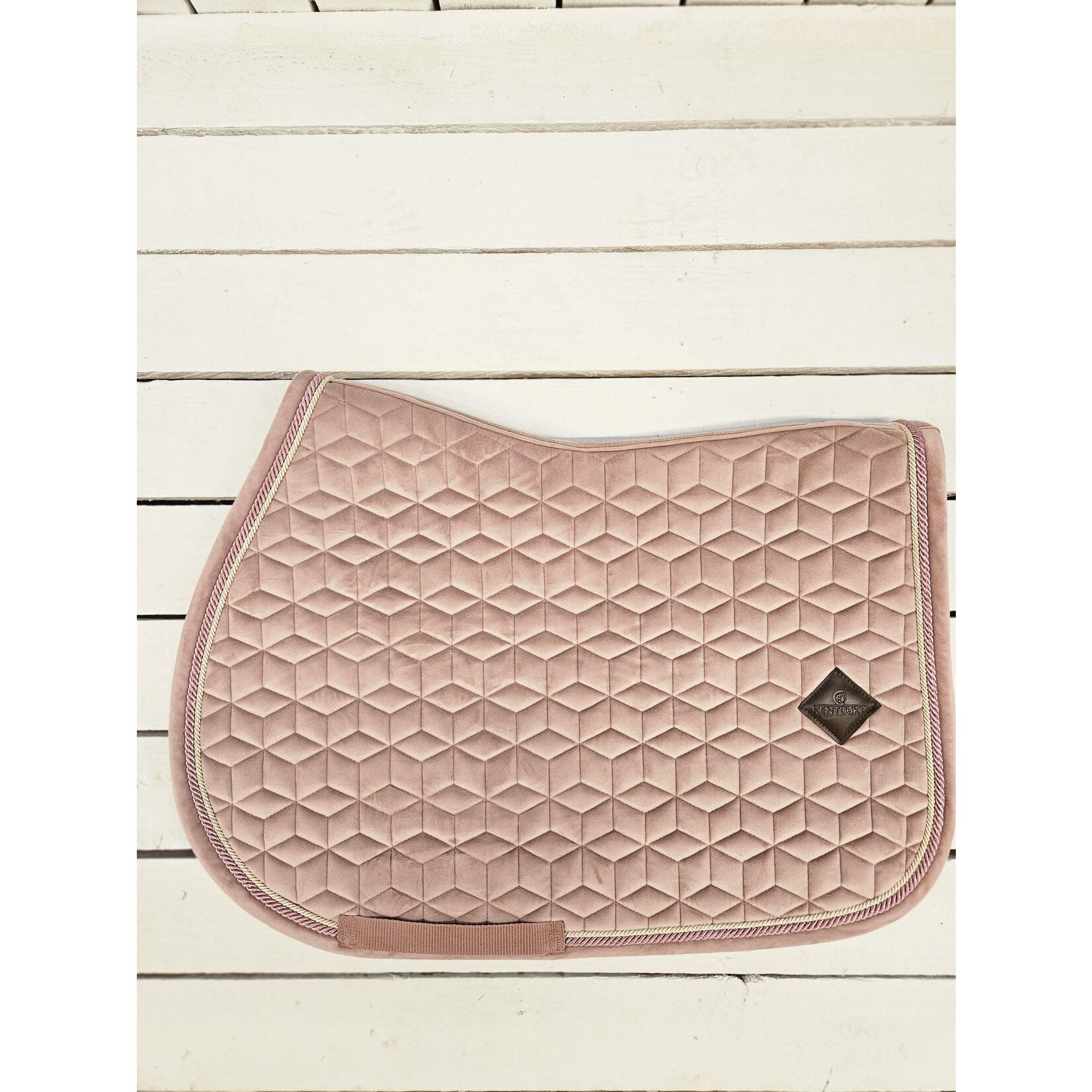 Kentucky 2de Hands 155-072 Kentucky Zadeldoek Velvet Roze Pony