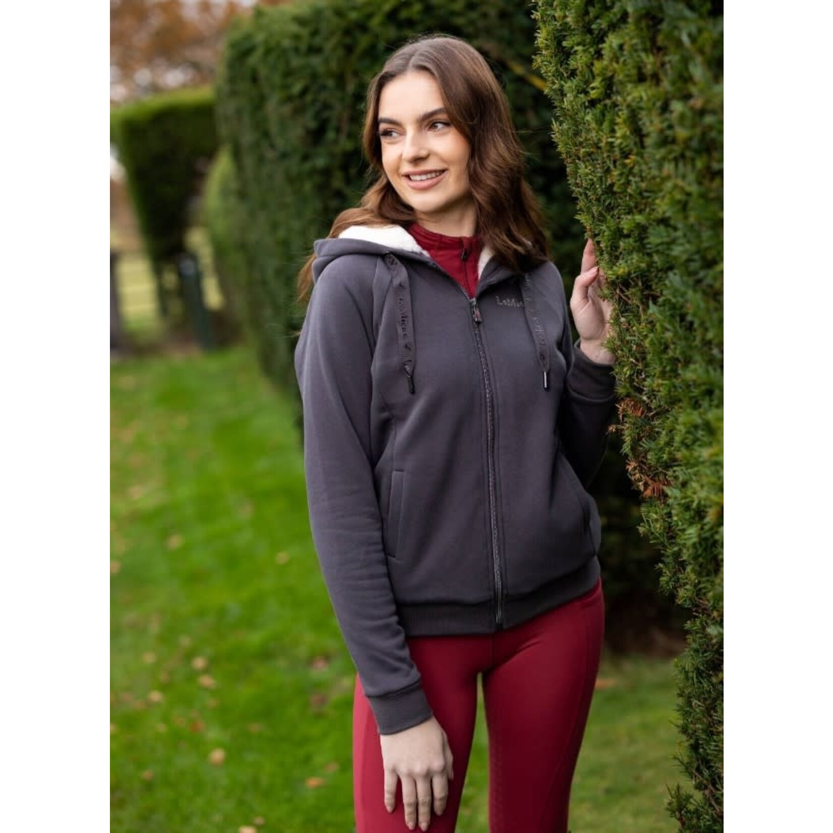 LeMieux LeMieux Leia Lined Hoodie Cinder