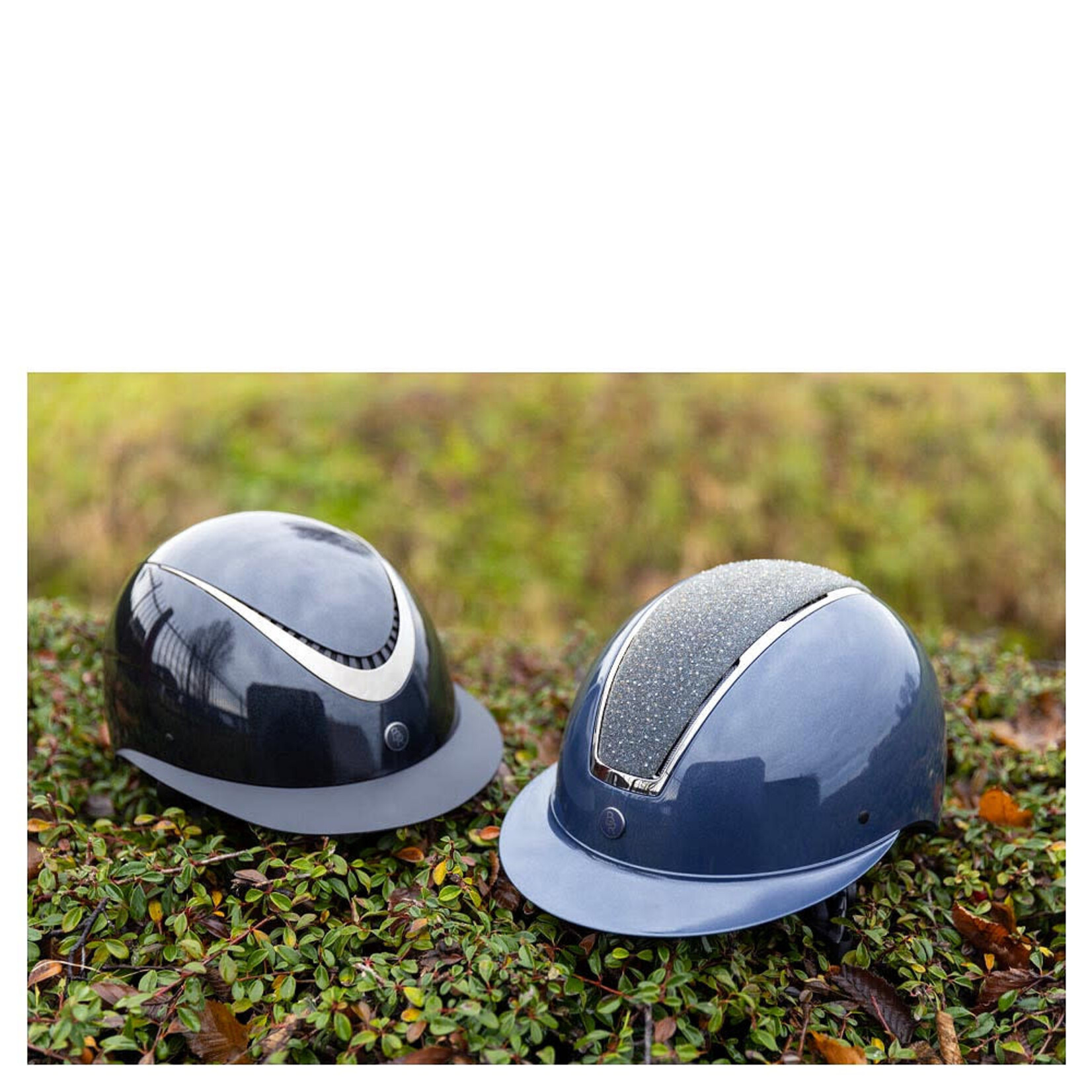 BR BR Rijhelm Thêta Plus Glossy Metallic Zwart