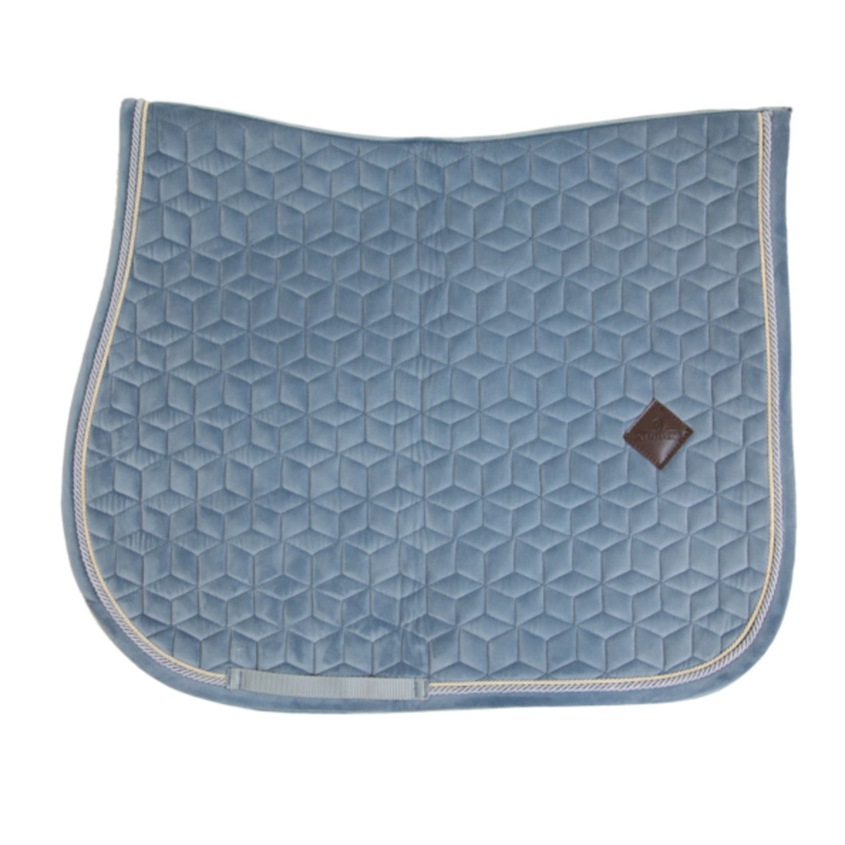 Kentucky Kentucky Zadeldoek fluwelen lichtblauw