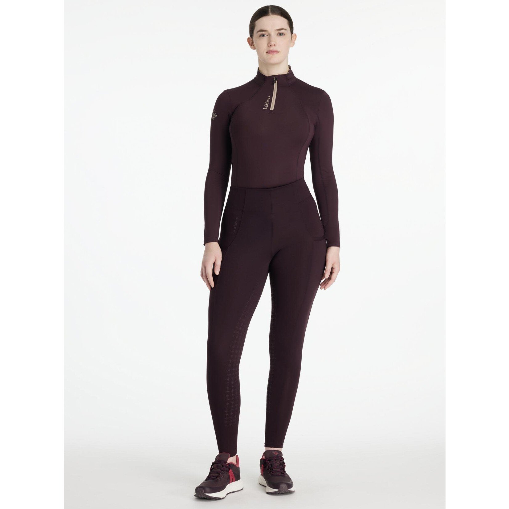 LeMieux LeMieux Legging Dames Damson