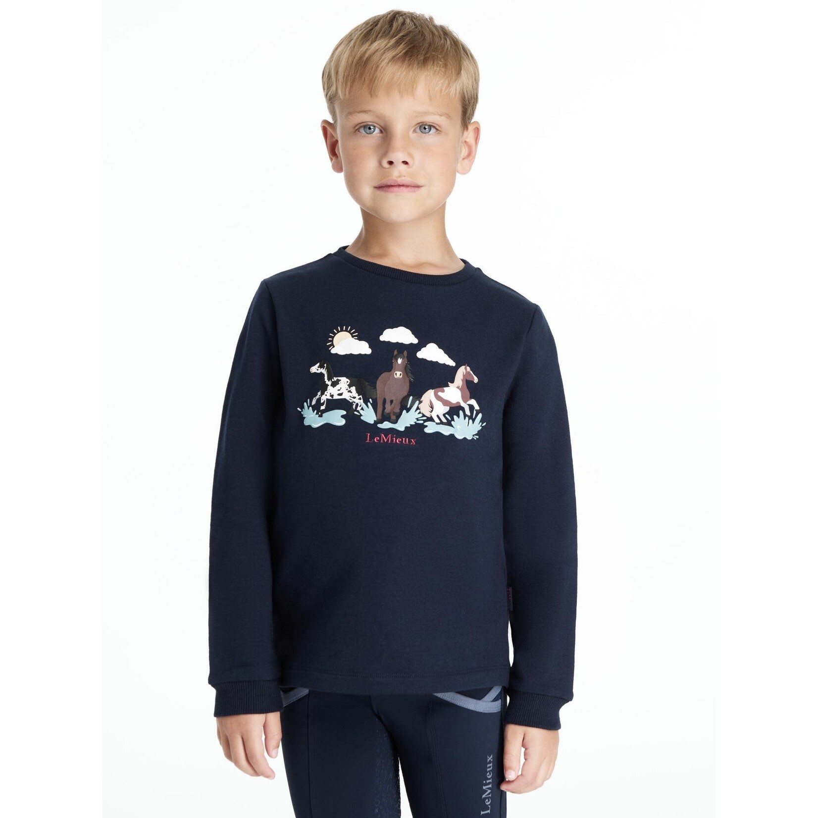 LeMieux LeMieux Trui Mini Poppy Navy