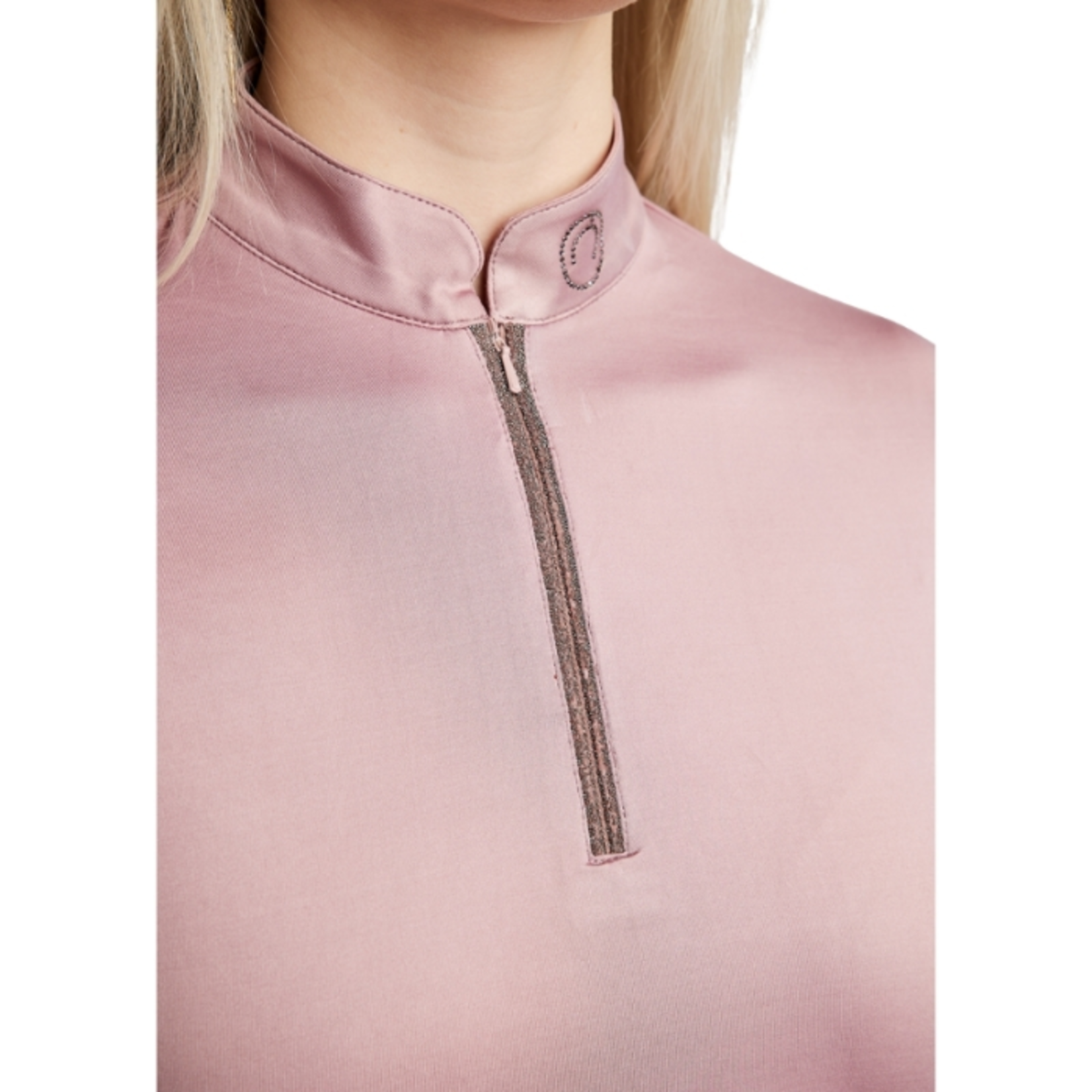 Montar Montar MoGaia Longsleeve Polo Dusty Rose