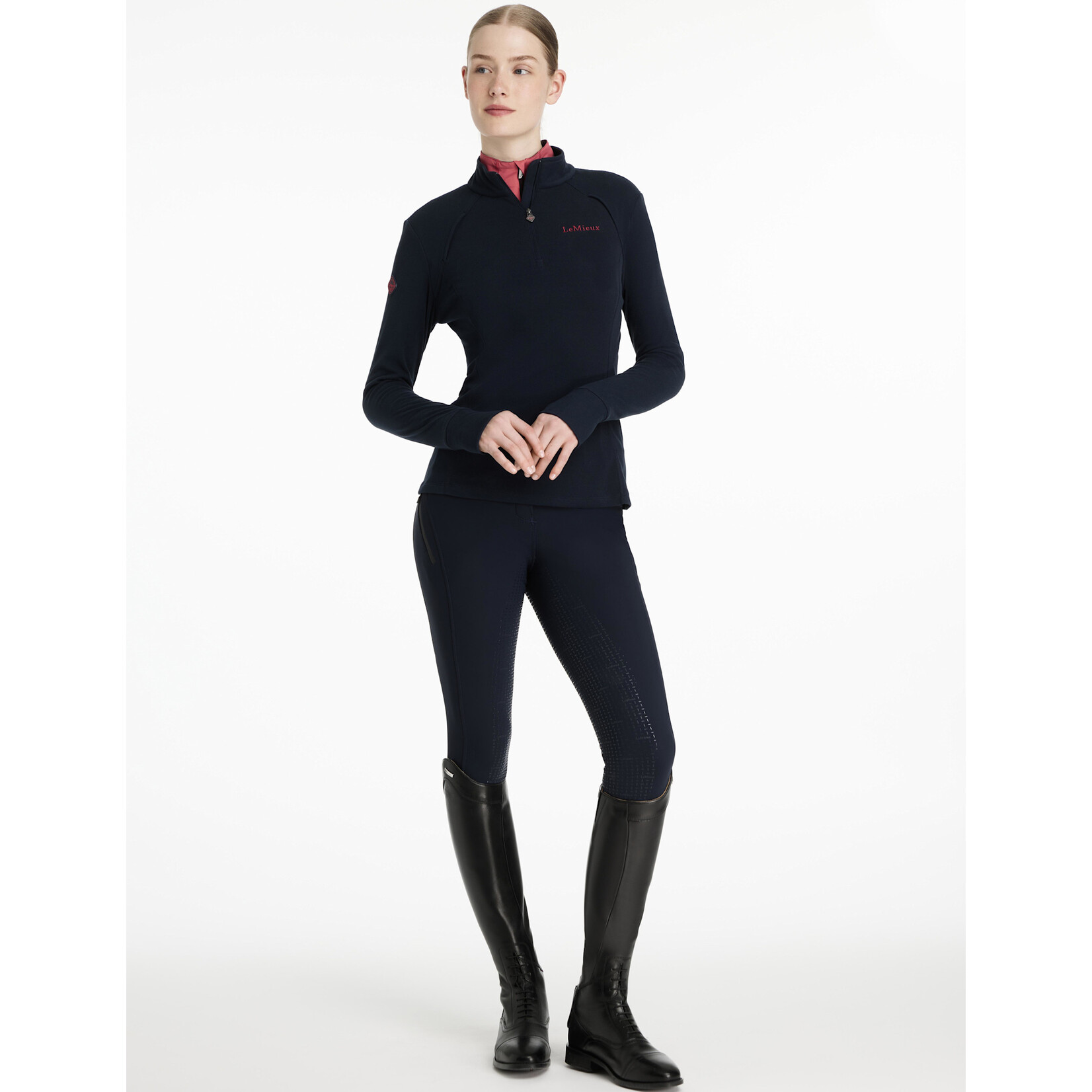 LeMieux Lemieux Trui Fleece Frances Navy
