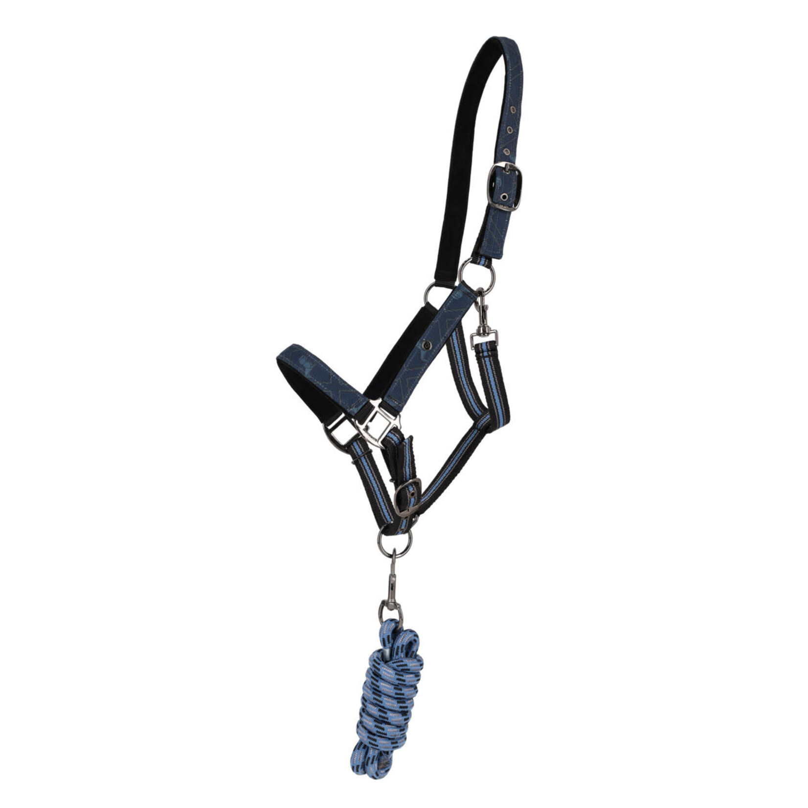 QHP QHP Halsterset Collection Navy Dusk
