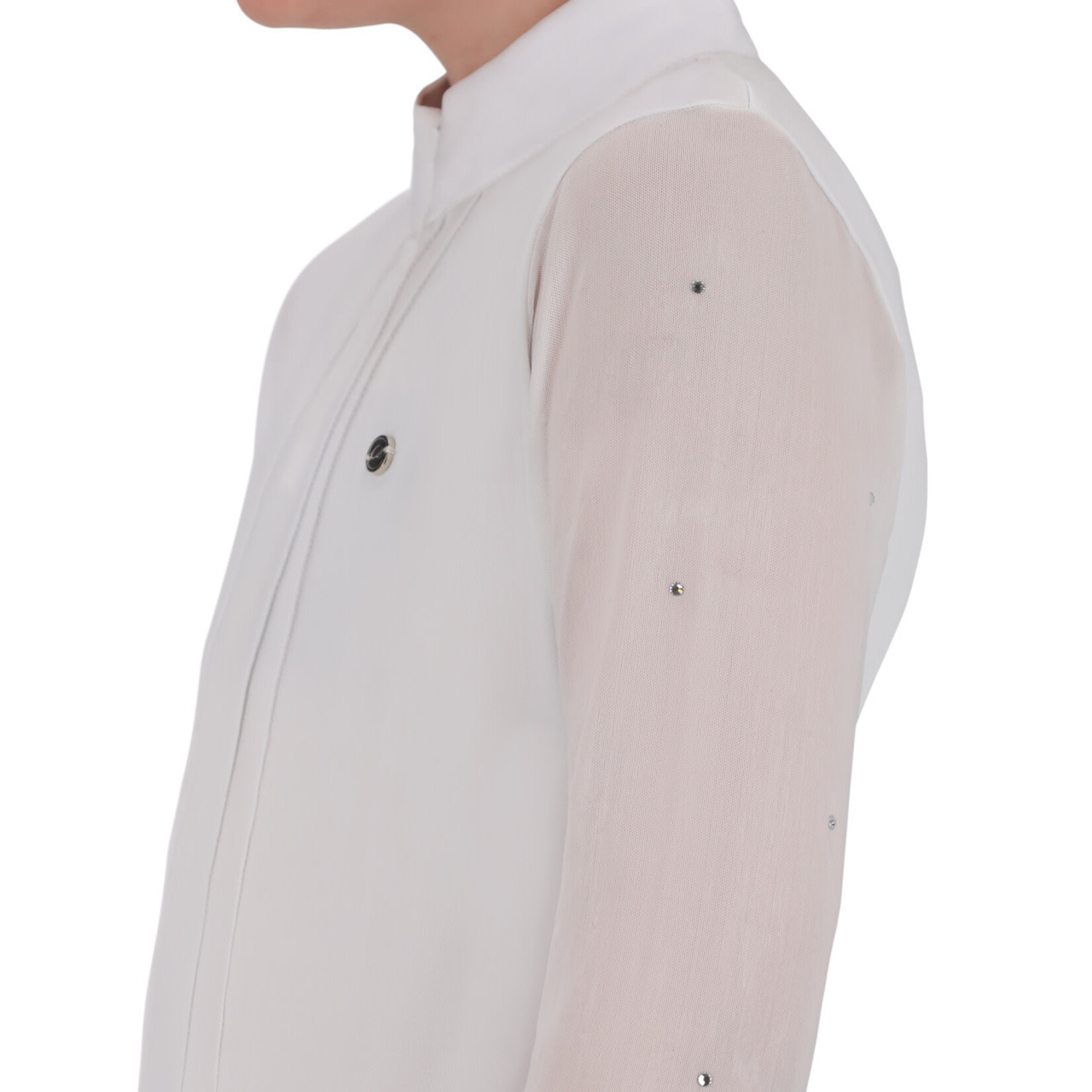 QHP QHP WEdstrijd Shirt Junior Sennah Wit