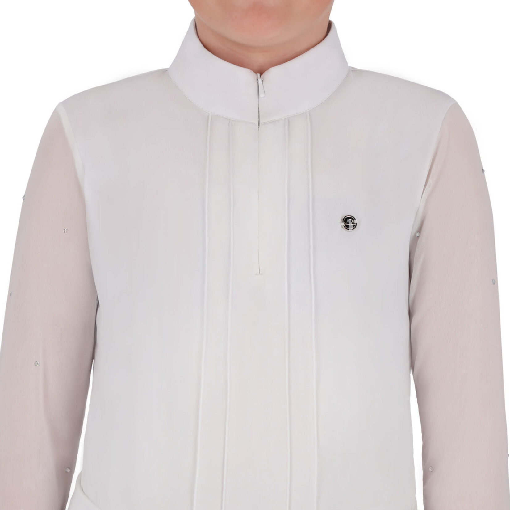 QHP QHP WEdstrijd Shirt Junior Sennah Wit
