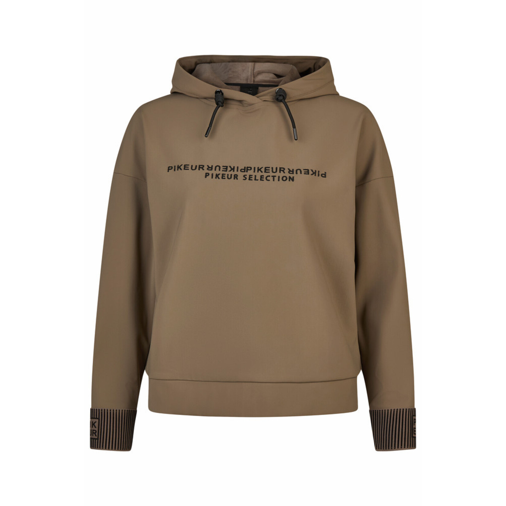 Pikeur Pikeur Sweater met Capuchon Slate Brown