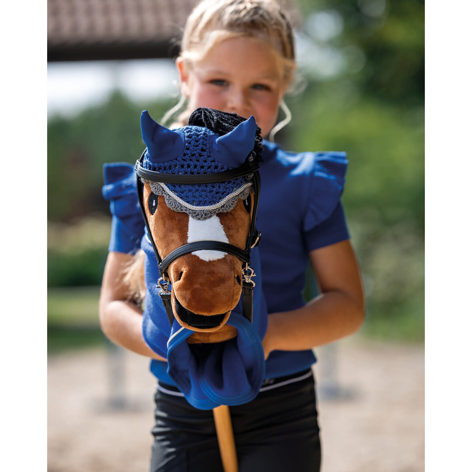 QHP QHP Hobby Horse Oornetje Blauw